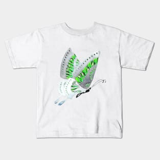 Agender Butterfly Kids T-Shirt